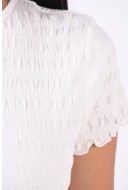 Tricou Dama Vero Moda Vmscarlett Crop Bright White